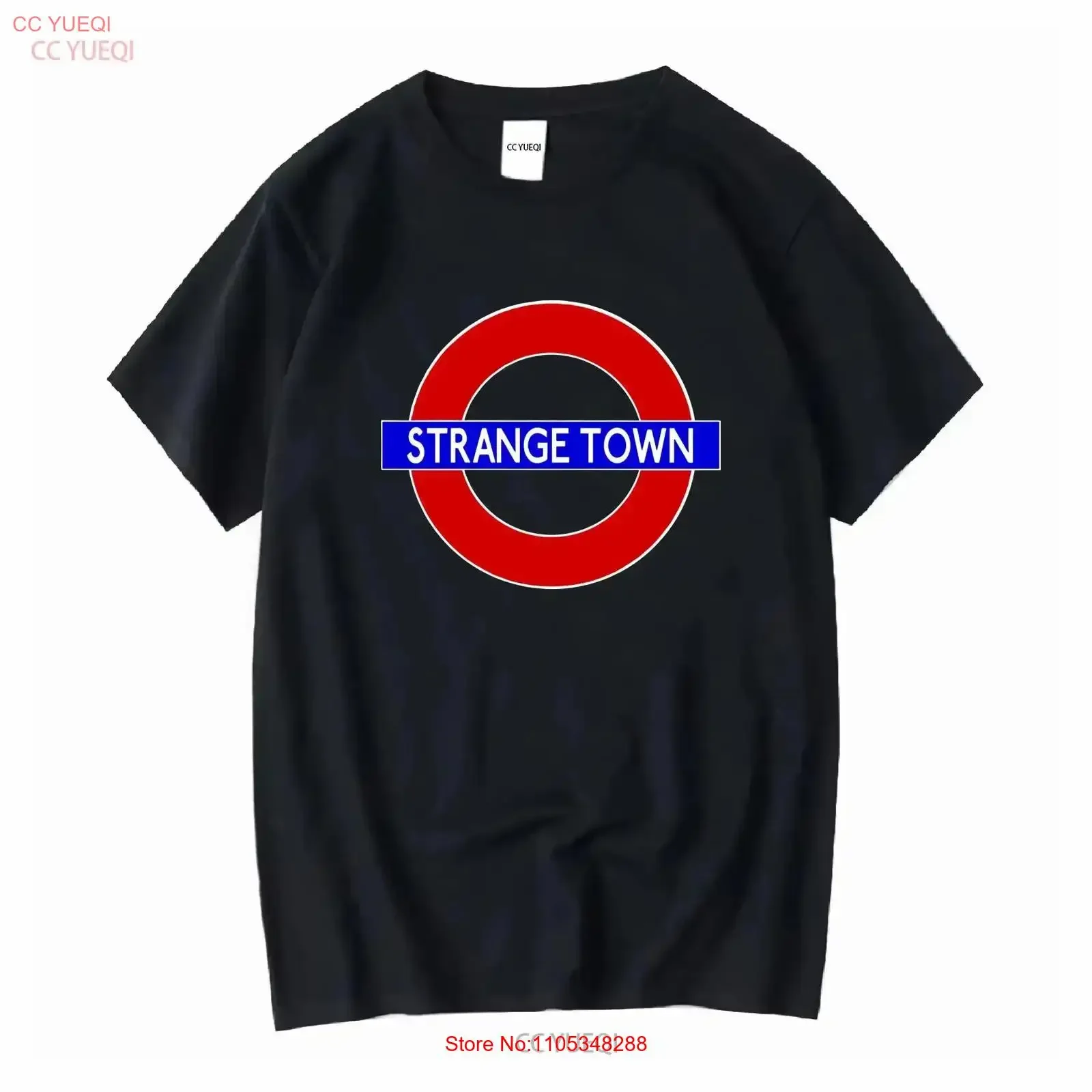 STRANGE TOWN Premium Organic T Shirt Inspired by The Jam 2 Colour Options Small to 4XL vintage Washed vintage Washed fashion