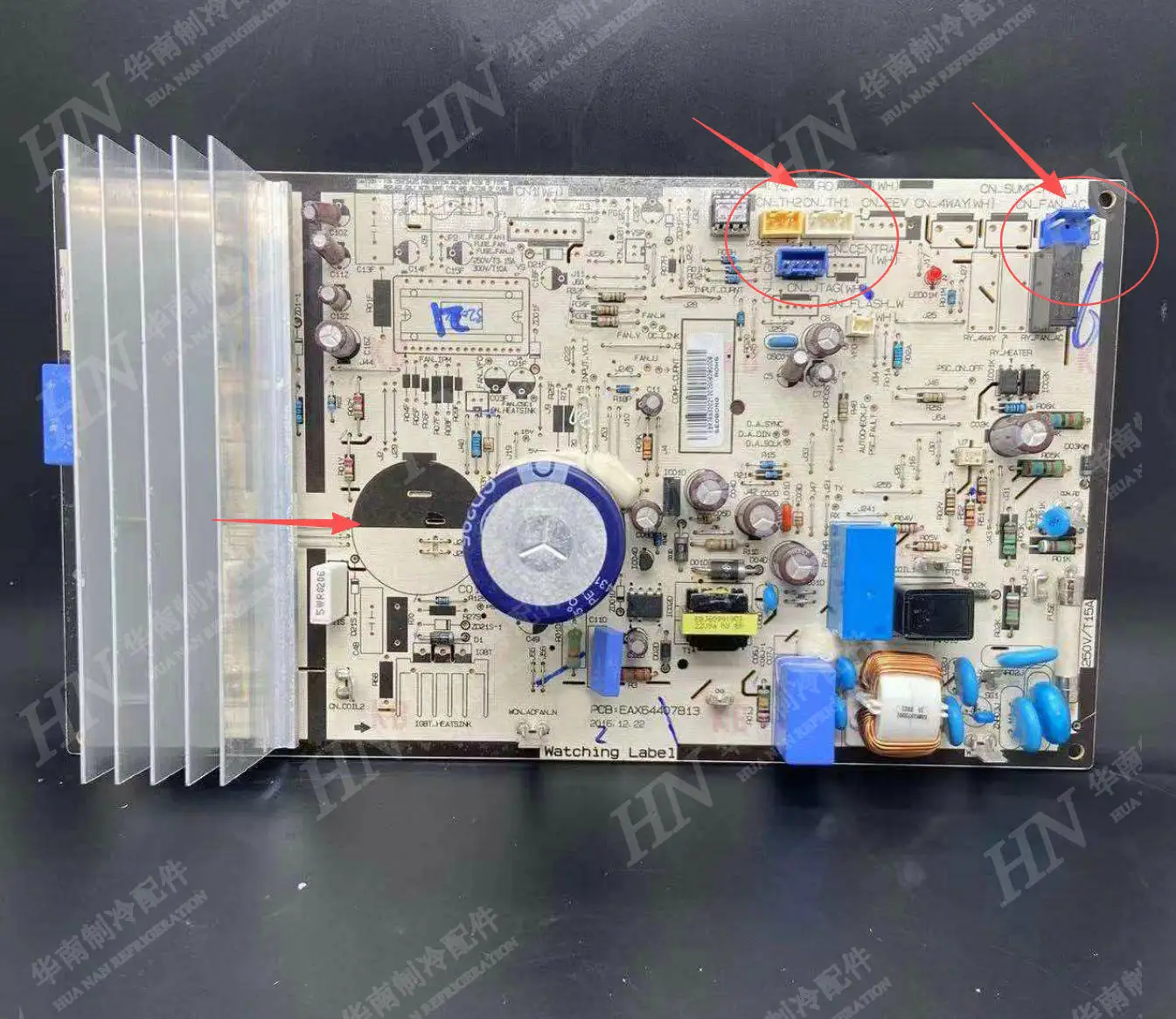 Nueva placa de control de la placa base de la unidad exterior del inversor PCB:EAX64407813 EBR78632021
