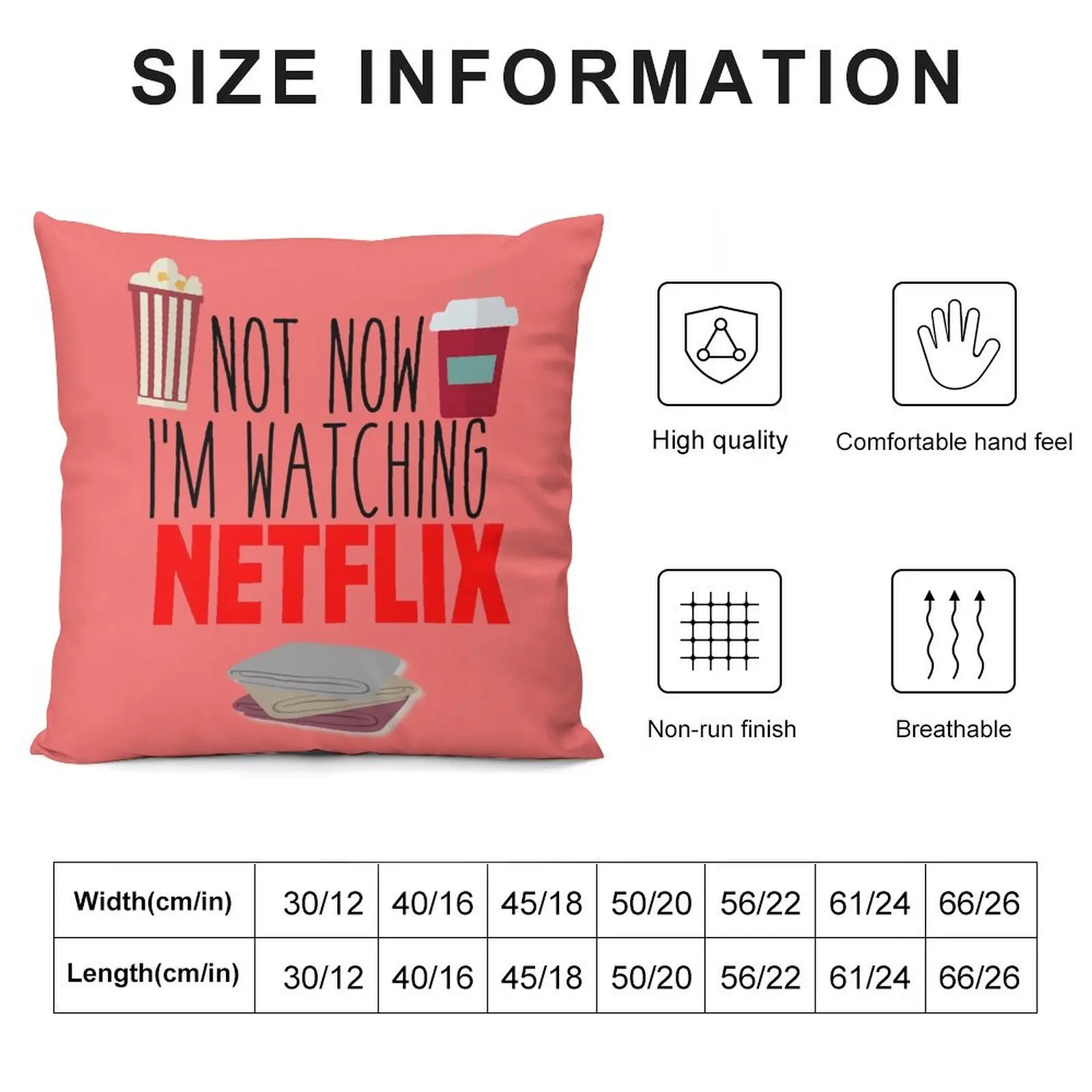 Netflix Throw Pillow Sofa Cushions Cover Cushions For Decorative Sofa luxury decor Sitting Cushion pillow