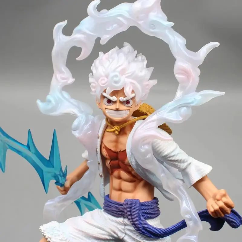 인기 판매 원피스 니카 루피 액션 피규어 5단 기어 레조넌스 애니메이션 수집용 장난감 모델 장식품