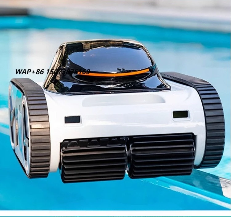 Cordless Wall Climbing Vacuum Cleaner Suction Swimming Pool Automatic Cleaner Robot