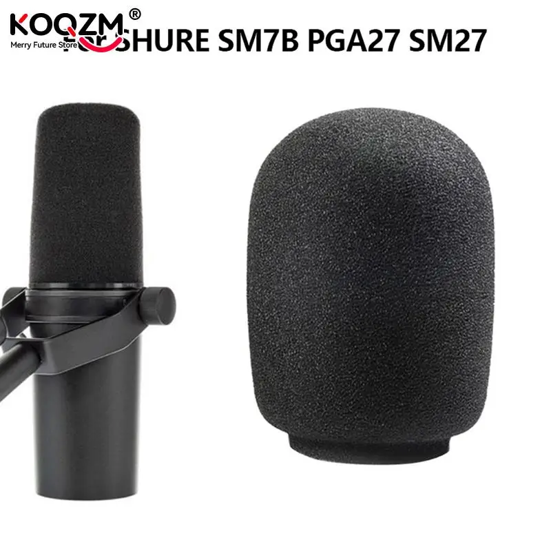 

1 шт., черный Поролоновый фильтр для ветрового стекла SHURE PGA27 PGA 27 SM7B SM 7B