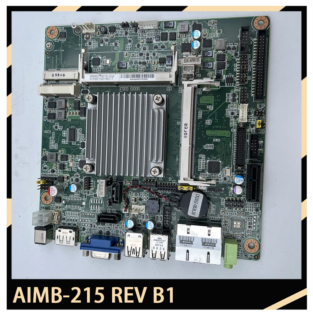 For Advantech AIMB215L1501E-T Industrial Motherboard  H110 USB3.0 M.2 Mini-ITX AIMB-215 REV B1