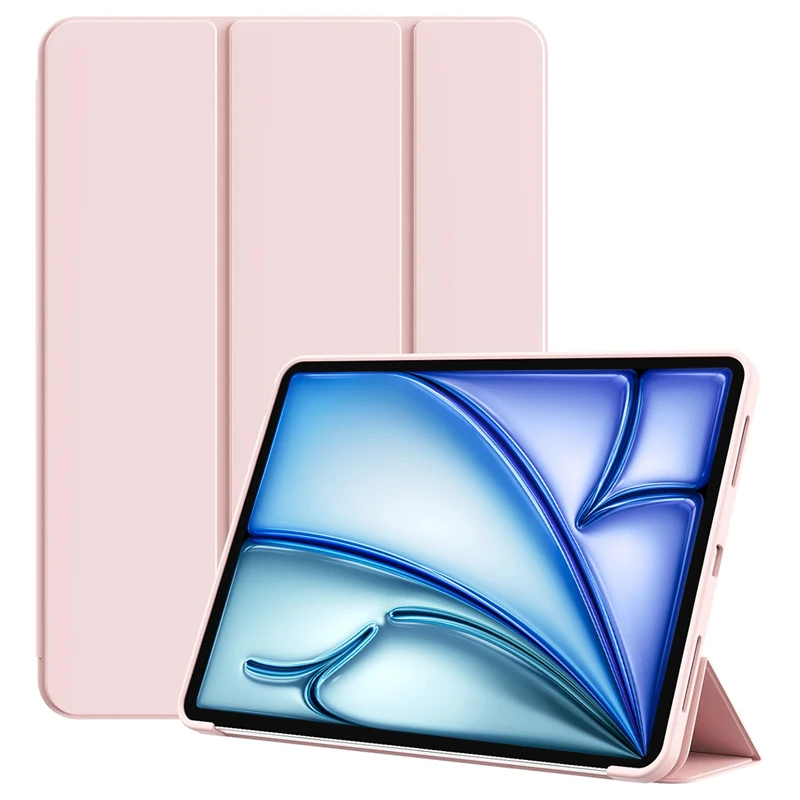 Silicone Tablet Case for iPad Air 11 inch 2026 8th Gen Soft Folding Protective Stand Cover For iPad Air 11 M4 2026 Case Coque