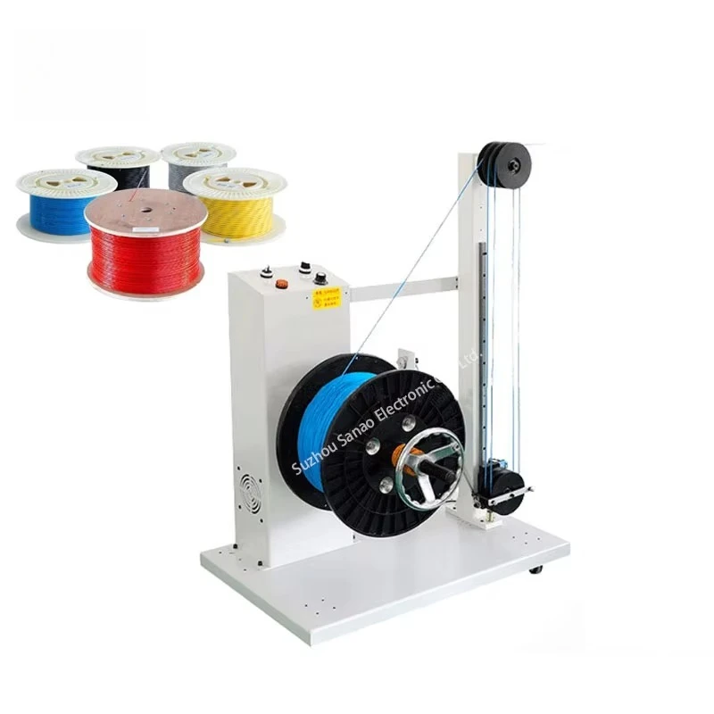 50kgs Loading Weight Automatic Free Adjust Speed Wire Pay off Feeder Spool Machine Cable Wire Feeding Machine