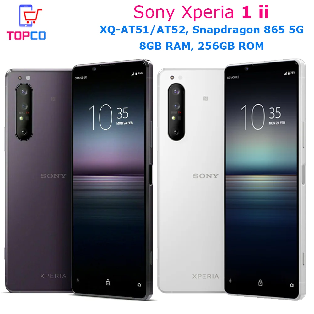 Смартфон Sony Xperia 1 II, телефон с экраном 256 дюйма, Восьмиядерный процессор Snapdragon 6,5, 4 ядра, камера 12 МП и 8 МП Смартфон Sony Xperia 1 II, телефон с экраном 256 дюйма, Восьмиядерный процессор Snapdragon 6,5, 4 ядра, камера 12 МП и 8 МП