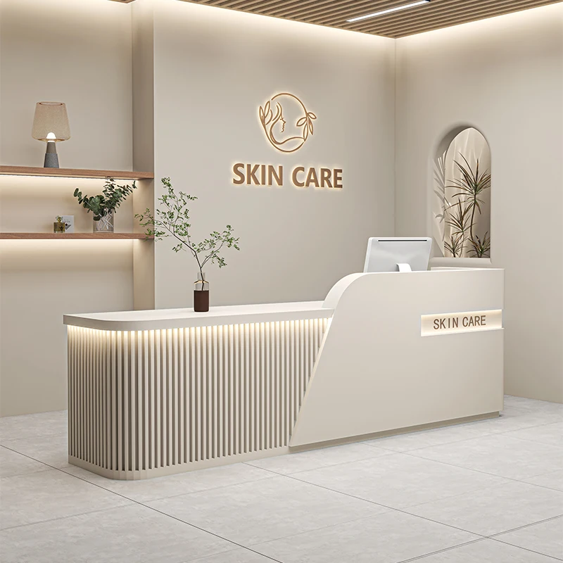 

Минимализм, церковный портативный осциллограф, парикмахерская, многофункциональные стойки регистрации, скандинавский салон, вход, современная мебель