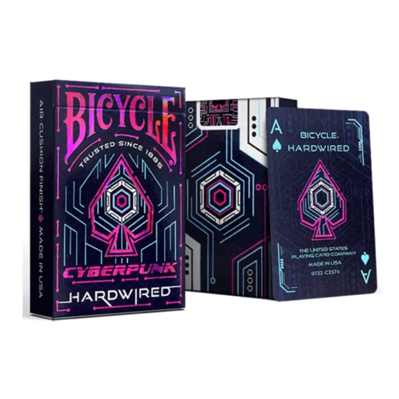 Bicycle Cyberpunk Hardwired Playing Cards Deck USPCC Poker Collection Card Games Magic Tricks