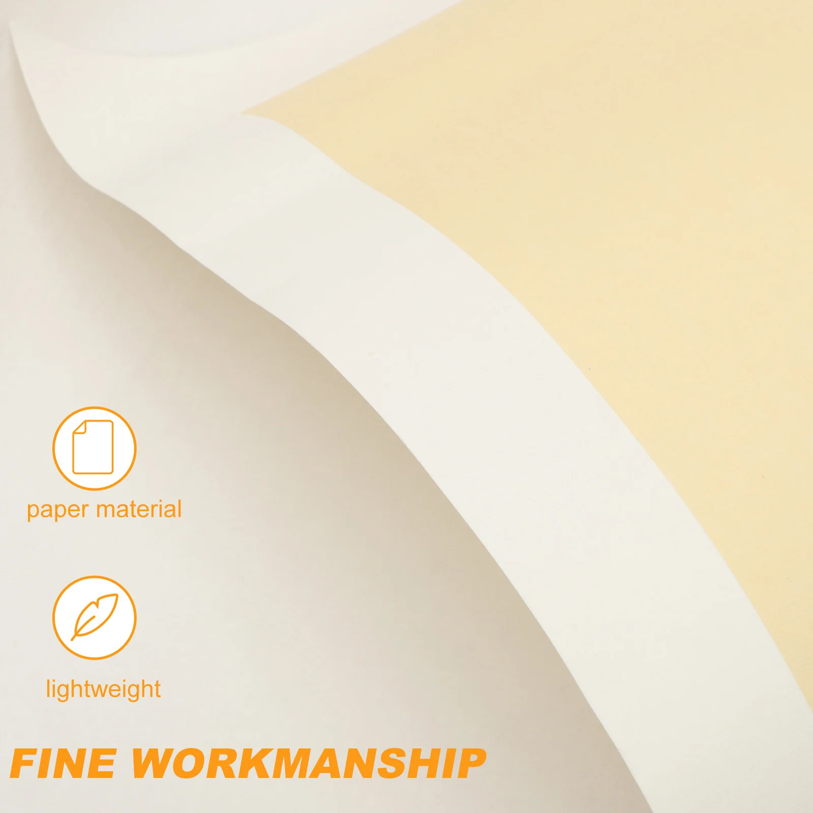 

10 Sheets Convenient Chinese Calligraphy Paper High Absorbency Rice Paper for Ink Painting Drawing Practice Craft Papers