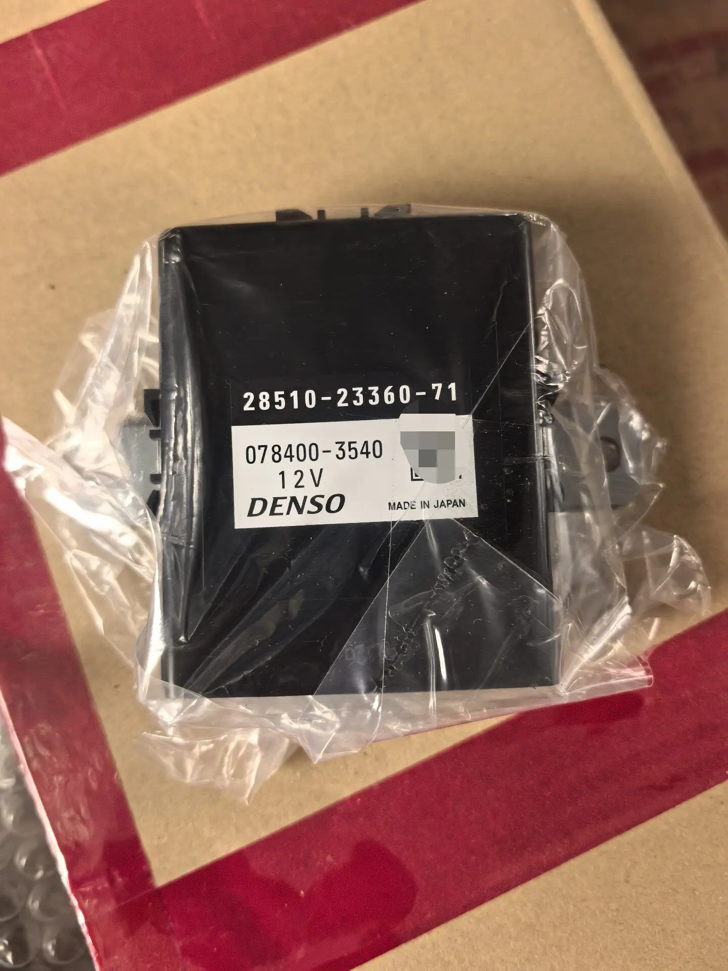 Brand Genuine Preheat Controller 28510-23360-71 for To yota 8FD FDZN Series Forklift 1DZ-II Engine Preheat Time Delay Unit