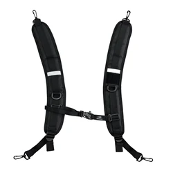 BASSDASH Backpack Straps Replacement Adjustable Padded Shoulder Straps for Backpack Dry Bag