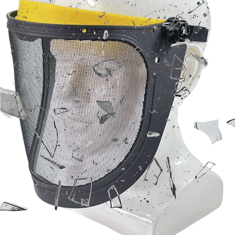 1 PC Chainsaw HELMET Protector ป่าไม้ปลอดภัย Face SHIELD Chainsaw ปลอดภัยหมวกป้องกัน Face SHIELD สําหรับเข้าสู่ระบบเครื่องตัดแปรง