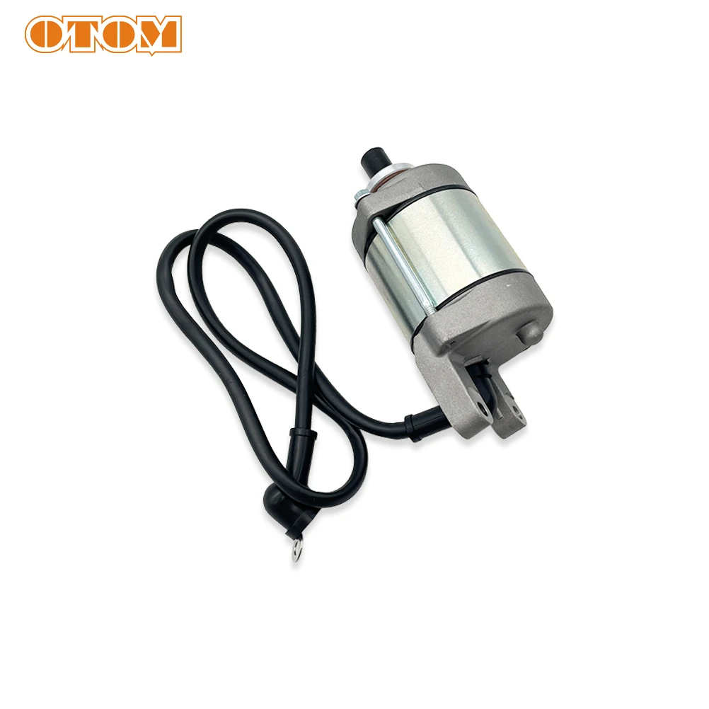 OTOM Motorcycles Starter Motor For ZONGSHEN NX250 ZS178MM-2 250cc Engine Accessories Pit Dirt Bike Electric Starter 12V