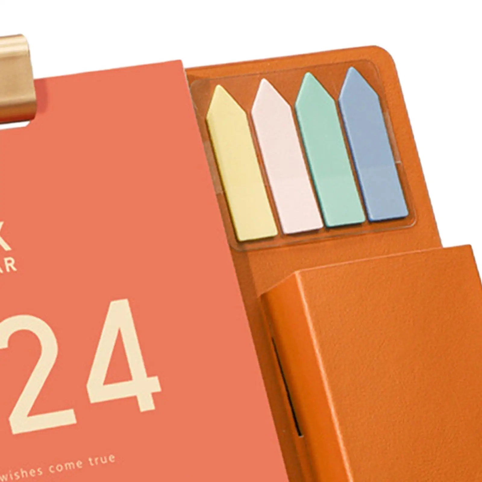 Desktop Calendar 2024 Tabletop Plan and Schedule Jan 2024 - DEC 2024 Ornaments for New Year Living Room Business Office Holiday