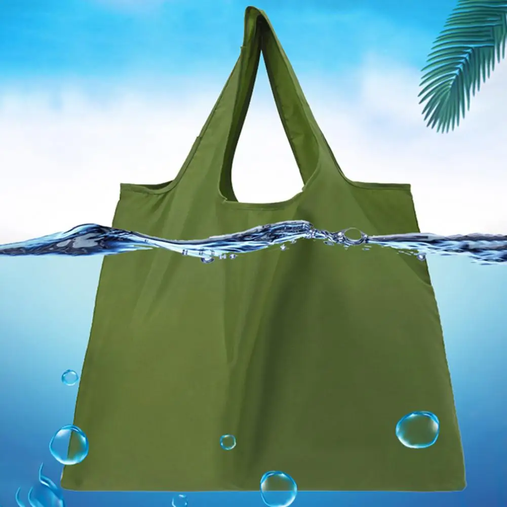All-weather Storage Bag Capacity Storage Bag Oxford Cloth Tote Bag for Women Reusable Foldable Shopping Handbag Water-repellent