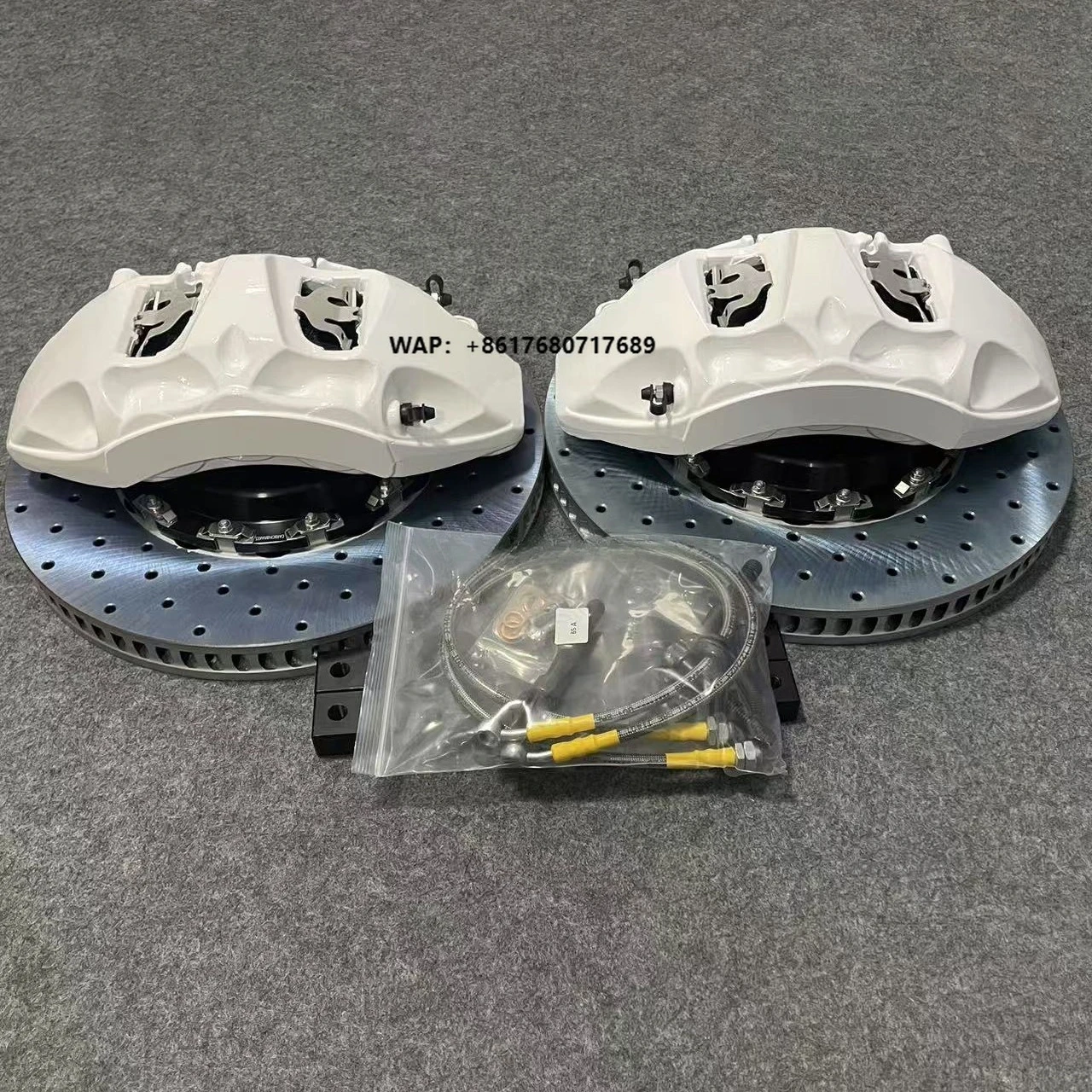 

Customised High Performance Front Big Braking Kit 9N 6 Pot Modified Racing Brake Caliper with 380MM 405MM Brake Disc Rotor Kit