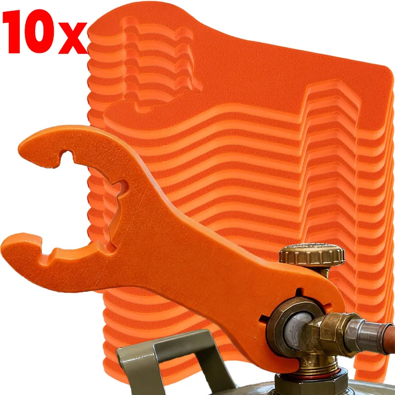Clé à bouteille de gaz pour caravane RV, clé à gaz magnétique 2 en 1 pour Camping en plein air, camping-car, gril, ouverture de Valve de voiture, outils manuels de fermeture