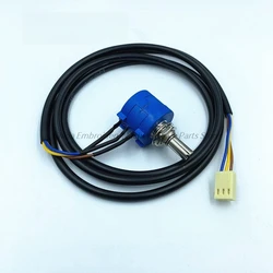 1PCS Needle Position Locator Color Change Locator Blue Potentiometer with Cable Computer Embroidery Machine Accessories