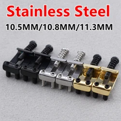 1 Set G.F 10.5MM/10.8MM/11.3MM Electric Guitar Stainless Steel  Bridge Saddle for ST