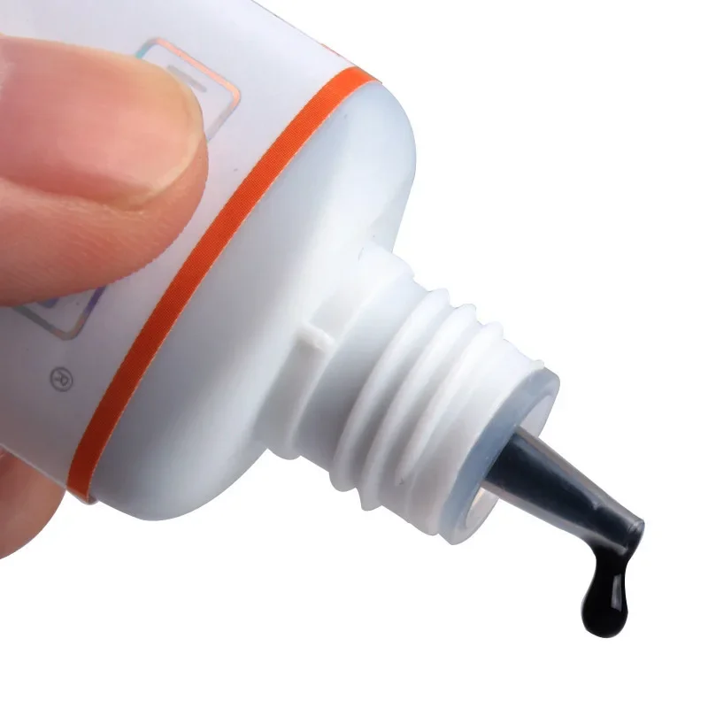 Cola para extensão de cílios s +, cola individual para extensão de cílios postiços, secagem rápida, longa duração, 10ml/garrafa