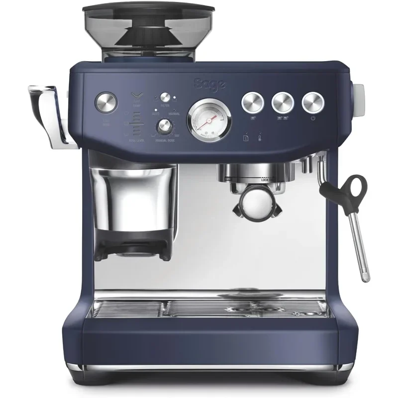 Breville the Barista Express Impress Espresso Machine with Grinder & Milk Frother, Espresso Maker with Assisted Tamping