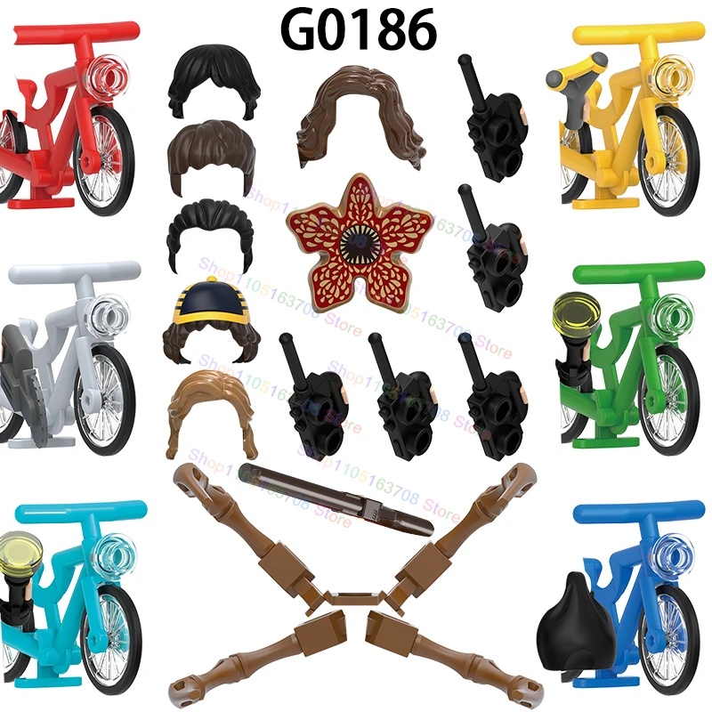 G0186 tv filme protagonista personagens figura de ação blocos de construção acessórios modelo tijolos brinquedos das crianças presentes natal