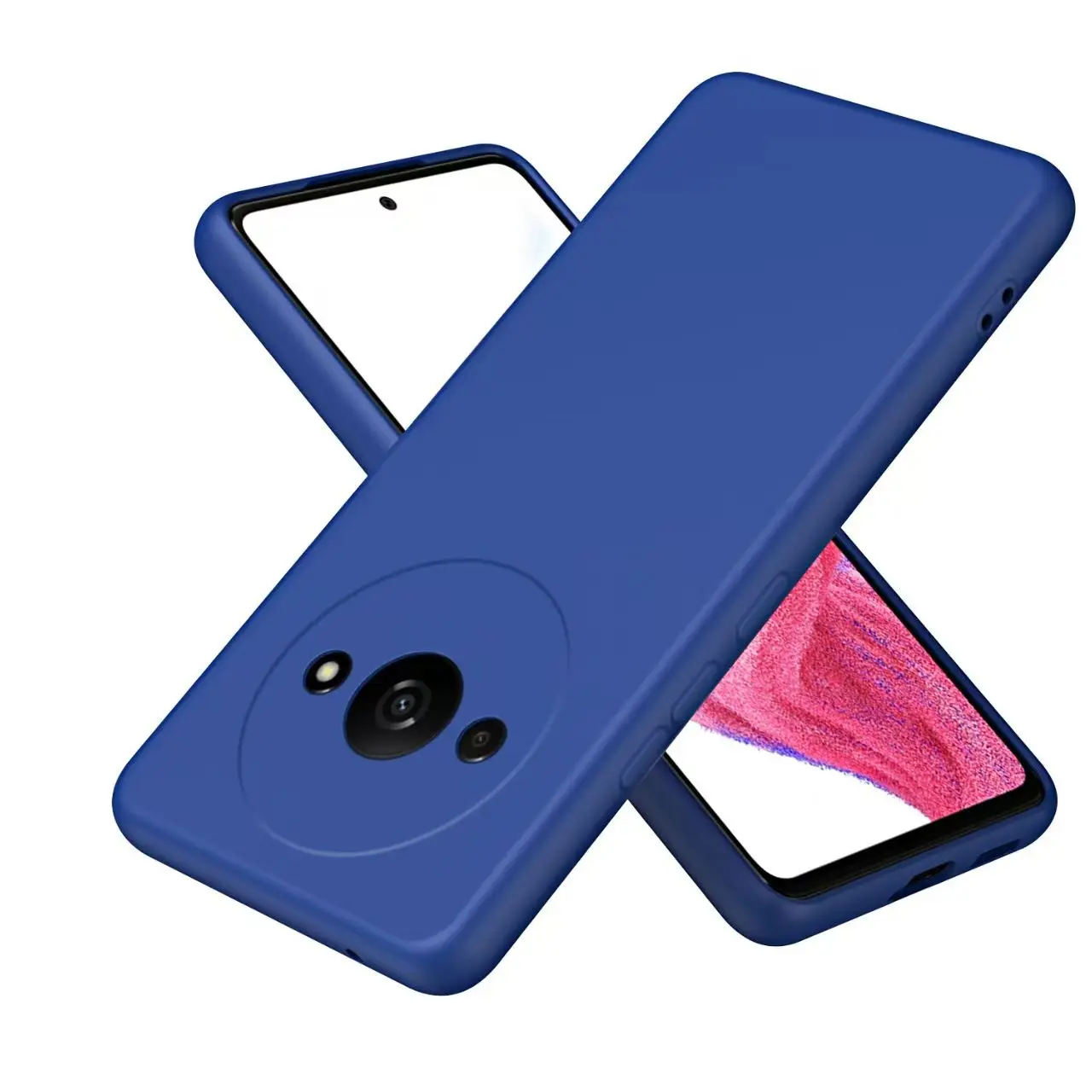 Für Xiaomi Redmi A3 Fall Für Xiaomi Redmi A3 Abdeckung Original TPU Stoßfest Flüssigkeit Silikon Schutzhülle Telefon Zurück Abdeckung Funda – Detail 6