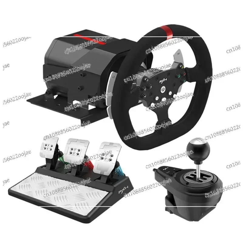 PXN-V10 force feedback racing game steering wheel 900-degree compatible PC