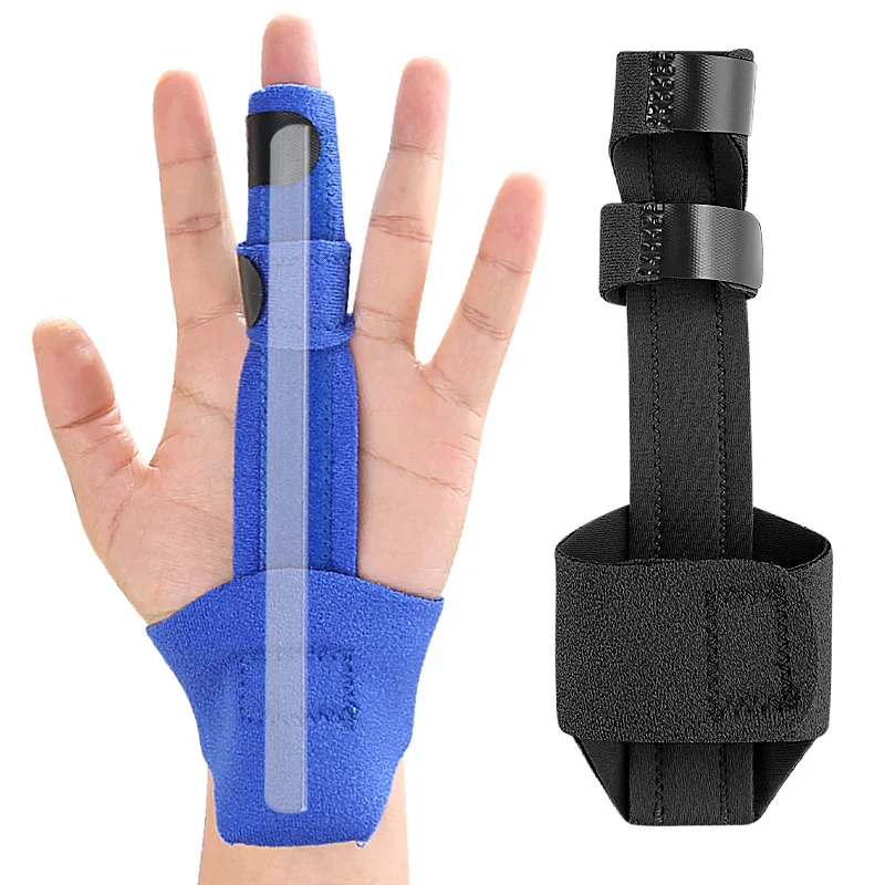 1PCS Finger Splint Brace Thumb Care Adjustable Support Stabilizer Built-in Aluminum Alloy Fix Arthritis Pain Relief Health Care