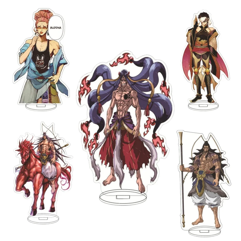 7 stücke Anime Rekord von Ragnarok Acryl Stand Modell Cosplay Charaktere Ornament Zubehör Waren Sammlung Geschenke 15cm