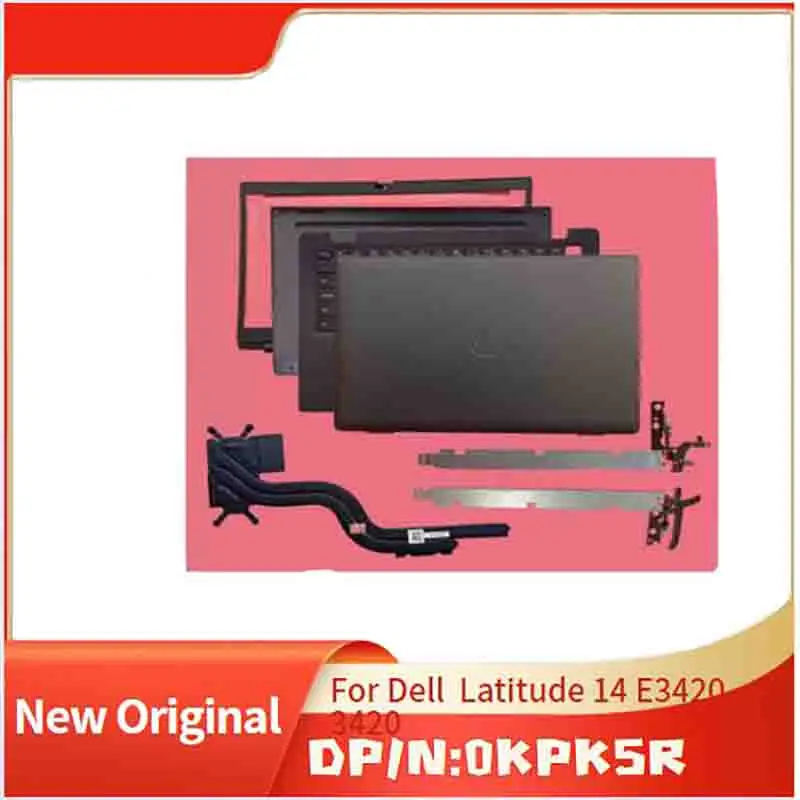 

0KPK5R 02935X 02RM93 04PX9K 03VX 9GLaptop совершенно новый оригинальный ЖК-дисплей задняя панель нижний шарнирный вентилятор для Dell Latitude 14 E3420 3420