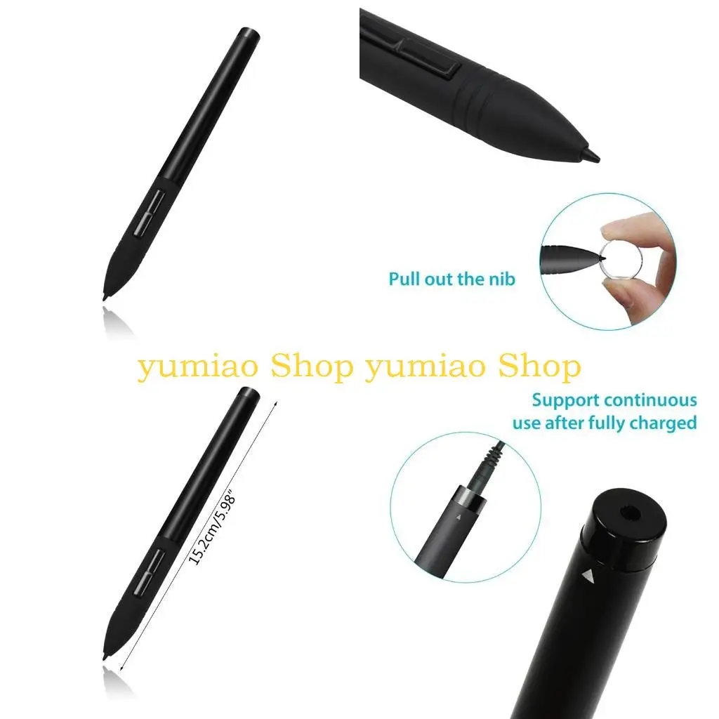 

587B P80 Перезаряжаемый цифровой стилус для профессиональных графических планшетов для рисования