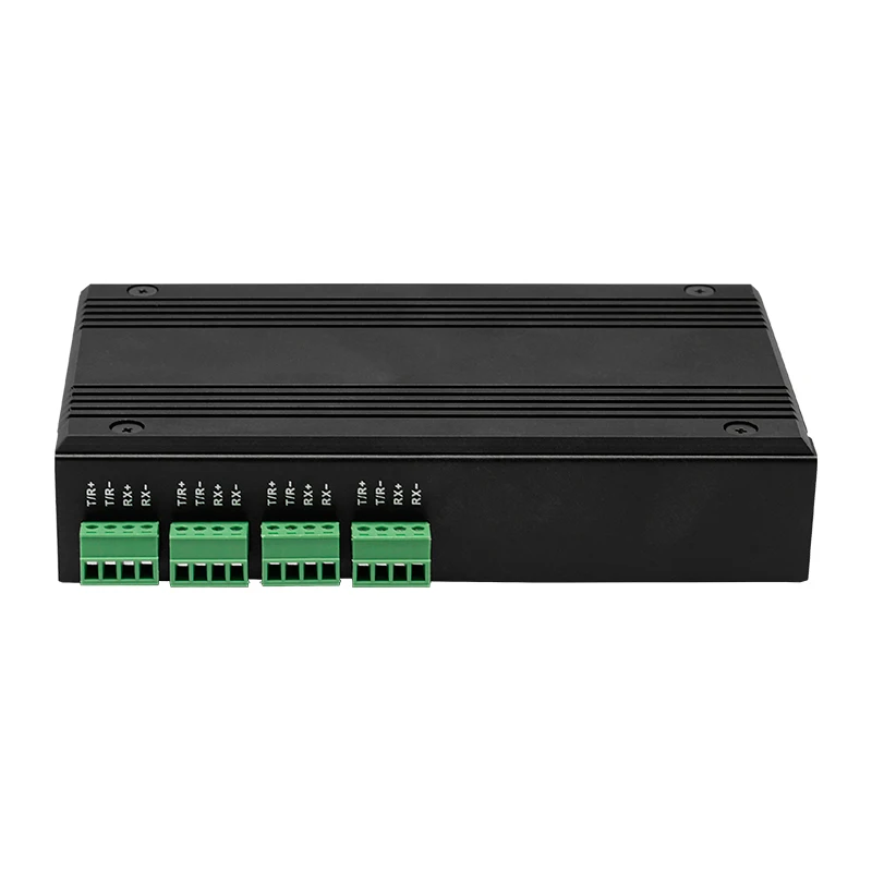 UOTEK 10/100M から 4 ポート RS485/422 シリアル デバイス サーバー 300-921600bps 複数の動作モードをサポート UT-6804MT
