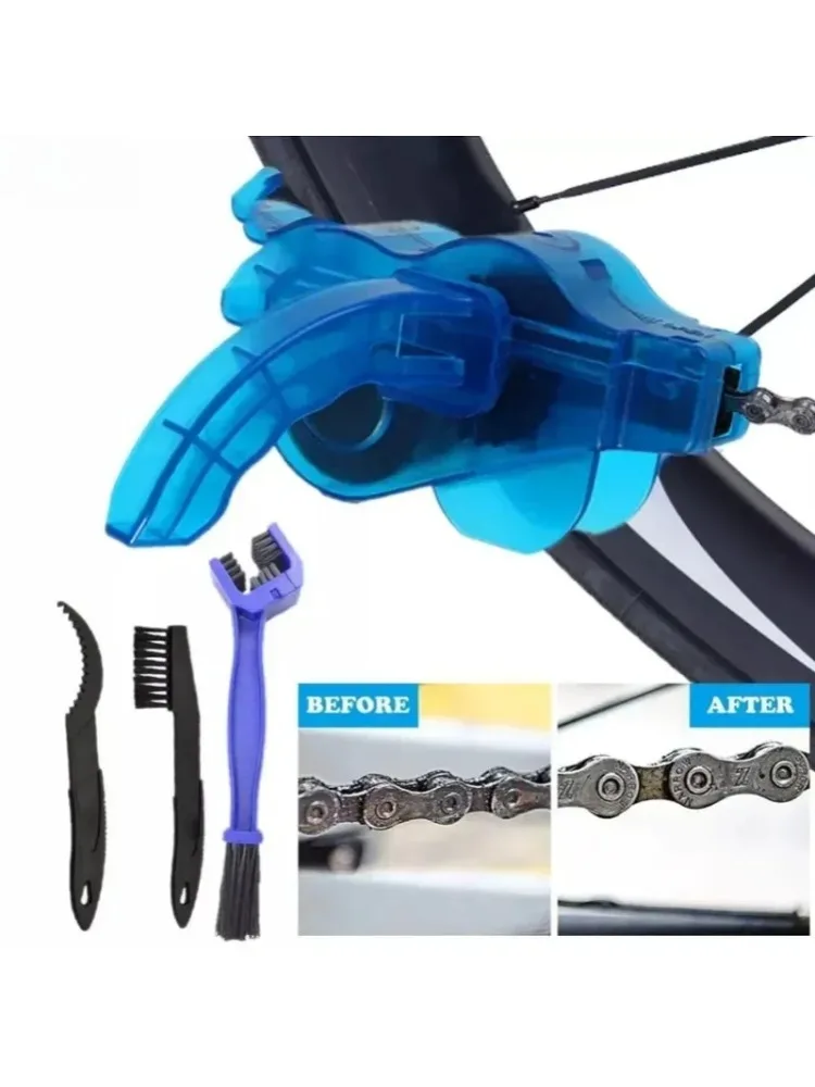 AliExpress NONE Bike Chain Cleaning Brush Multi Functional Scrubbing Kit For Cycling Maintenance Dirt Removal And Daily Bicycle Upkeep Tasks