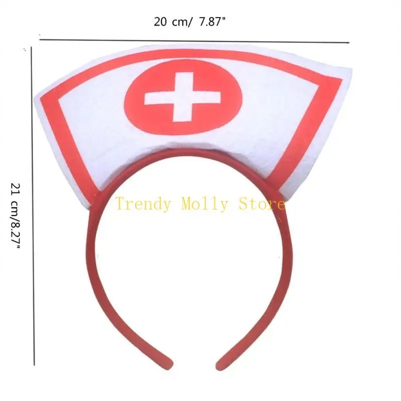 N5KB NURSE HAT HAT BADBAND HEAPWEAR PUMPKIN