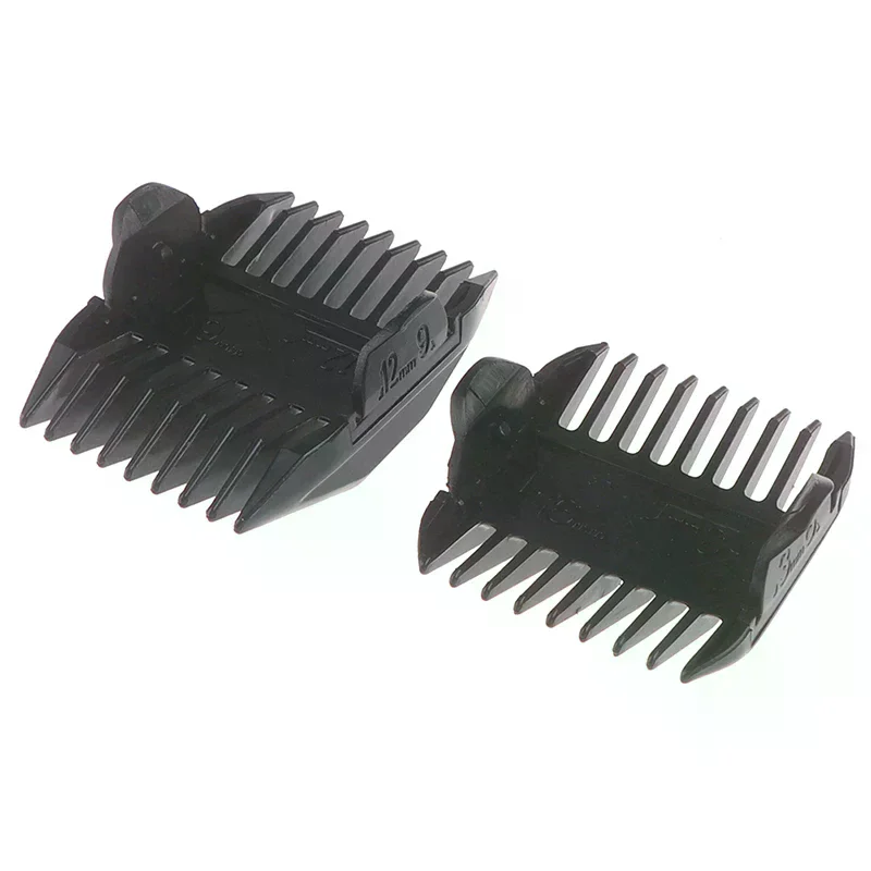 2pcs Universal Cut Clipper Limit Comb Guide Attachment Size Barber Replacement High-Quality Material For Durable Use