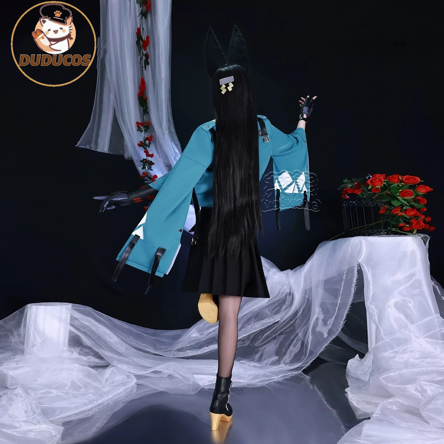 Game Zenless Zone Zero Hoshimi Miyabi Cosplay Costume Fox Lovely 