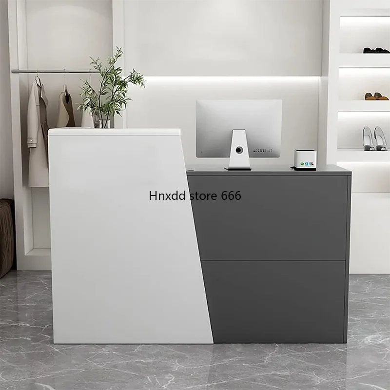 Home Counter Help Desk Reception Cosmetics Table Atelier Cafe Stand Front Beauty Salon Luxury Receiption