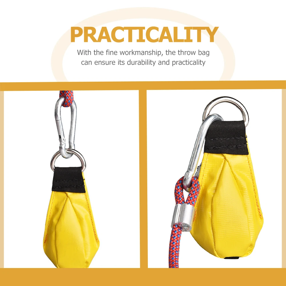 

Professional Rock Throw Bag Steel Ball Filler Aerodynamic Design Durable Portable Outdoor Climbing Gear for Tree Rock for Tree