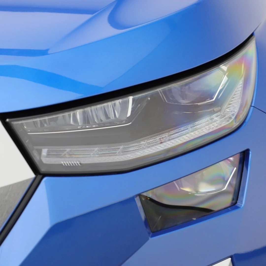 لسكودا كودياق 2022 2023 2024 الجبهة كشافات غطاء شفاف عاكس الضوء العلوي قذيفة غطاء مصباح شبكي #2