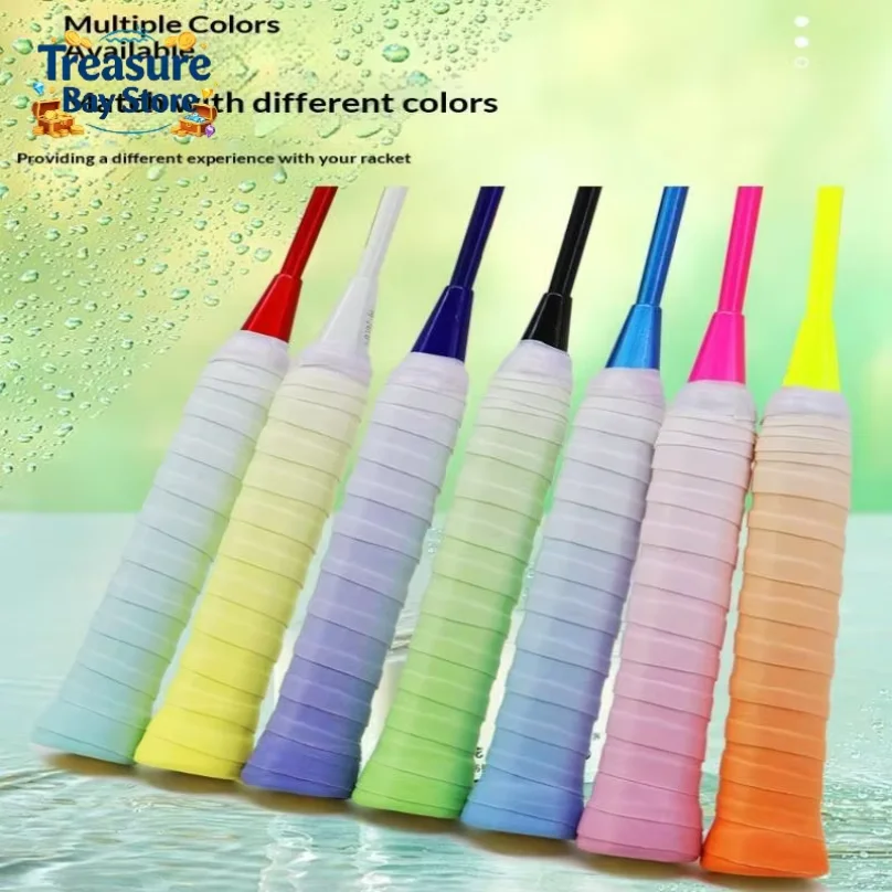 Badminton Grip Tape - 2 stuks gekleurde sport overgrip tape