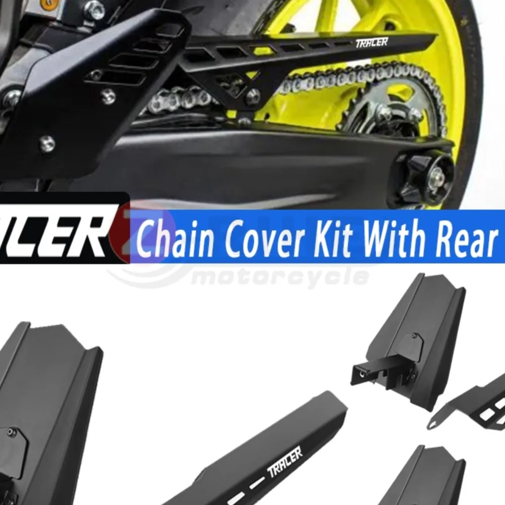 

Защитная крышка цепи для YAMAHA MT-07 MT07 TRACER 700 7 GT FZ-07 XSR 700 XTribute YZF R7 XSR700 Комплект крышки цепи с заднем крылом
