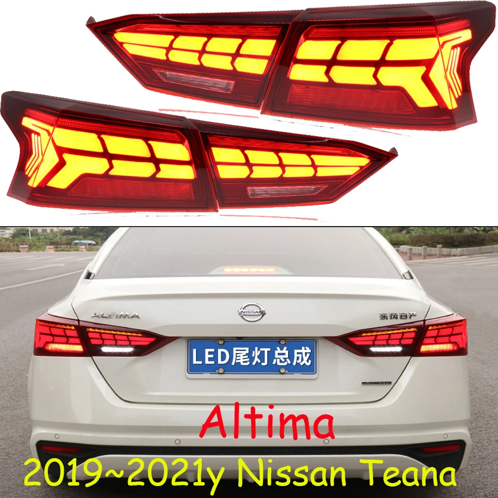 

2019~2021y LED car bumper tail light Teana rear light for altima taillight car accessories Taillamp for teana fog light