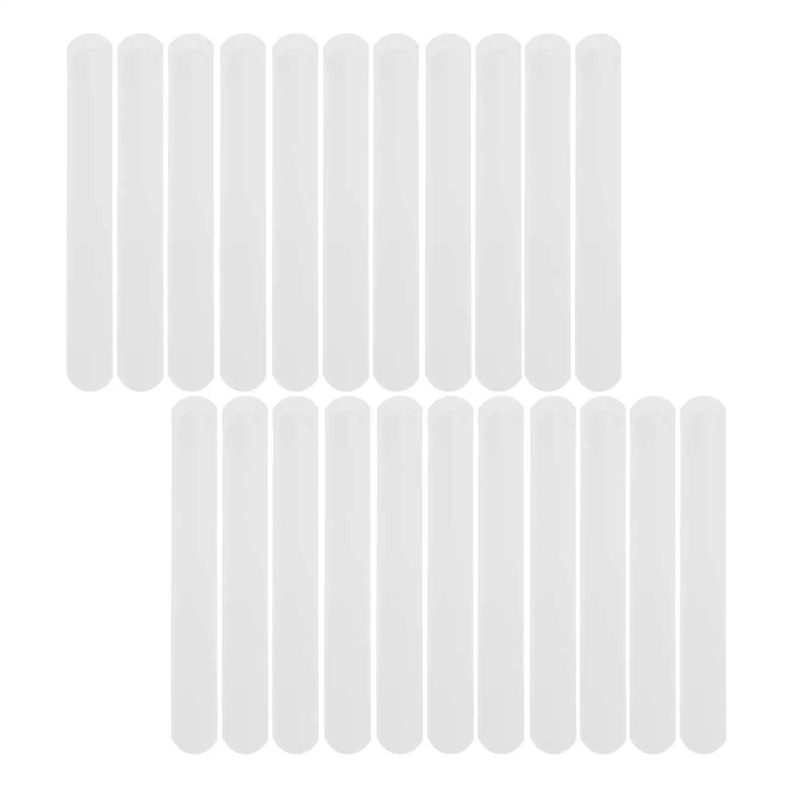 30 Uds. De pulseras de pizarra blanca DIY, bandas blancas puras en blanco para niños, juguetes de PVC, pulseras a granel, recuerdos de fiesta