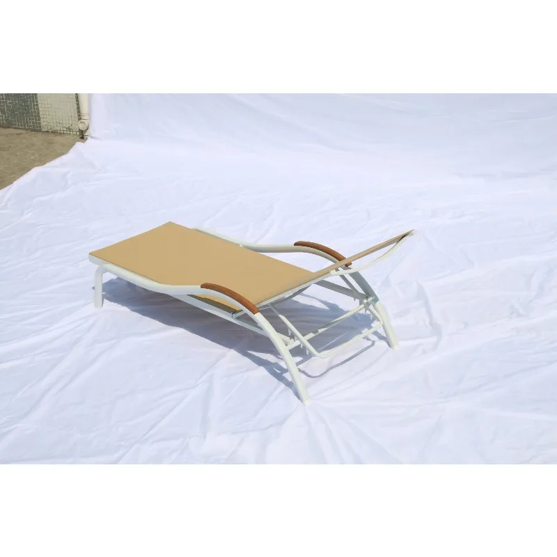 كرسي الشاطئ المقاوم للماء كرسي قابل للتعديل كرسي الشاطئ كرسي متين عالي الجودة للاستخدام الخارجي