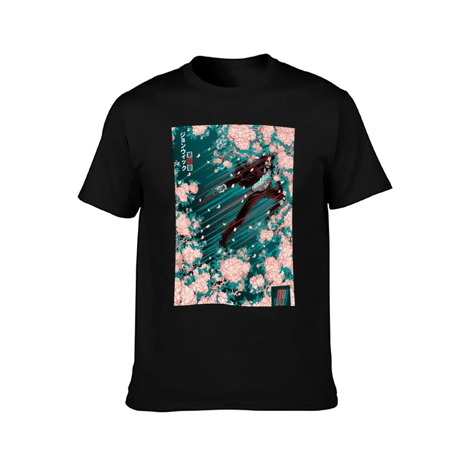 jw4 - John Wick: Chapter 4 - John Wick movie t -shirt T-Shirt t shirt man casual T-Shirt