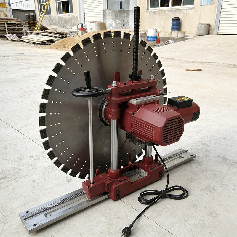Diamond Blade Wall Saw Machine with Low Vibration Design for Precision Work in Sensitive Environments