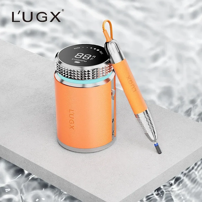 Lugx Warterfoorf Portable Rechargeable Nail Polisher Professional Brushless Nail Drill Machine