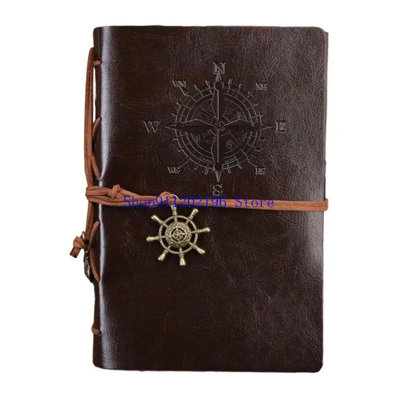 P82A Vintage Writing Notebook Loose Journal for Traveler - view 2
