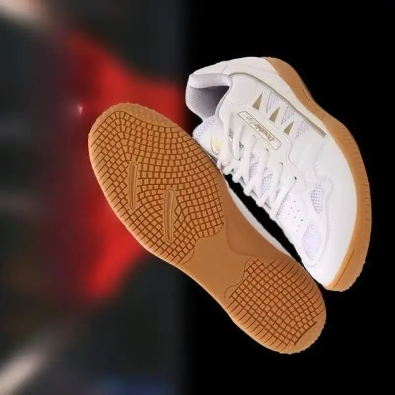 Designer Brand Table Tennis Shoes Comfortable Badminton Shoes Anti-Slippery Indoor Court Shoes Super Light Tennis Shoe Unisex